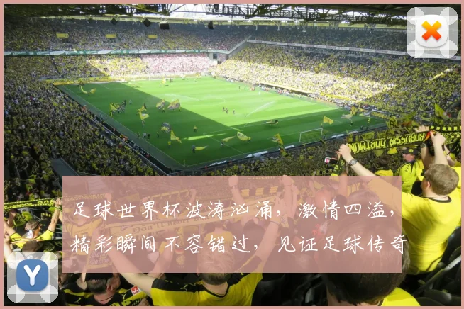 足球世界杯波涛汹涌，激情四溢，精彩瞬间不容错过，见证足球传奇